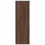 vidaXL Supports pour plantes 2 Pièces chêne marron bois d'ingénierie