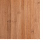 vidaXL Tapis rectangulaire naturel 70x300 cm bambou
