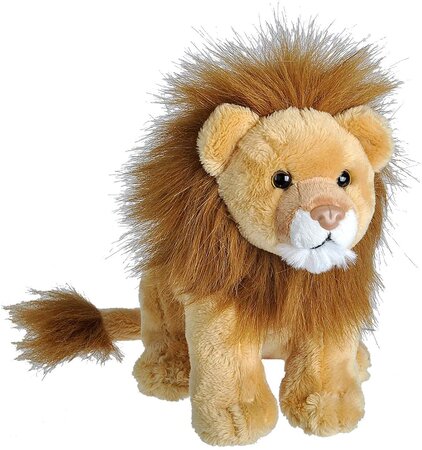 Peluche Lion De 20 Cm Marron