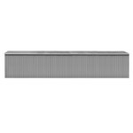 vidaXL Abri de jardin Gris 257x990x181 cm Acier galvanisé