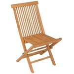 Salon de jardin meuble d'extérieur ensemble de mobilier 5 pièces bois de teck massif 02_0016577