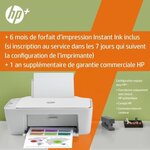 Imprimante hp tout-en-un jet d'encre couleur deskjet 2710e idéal pour la famille 6 mois d'instant ink inclus avec hp+