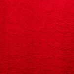 vidaXL Tapis HUARTE à poils courts doux et lavable rouge 160x160 cm