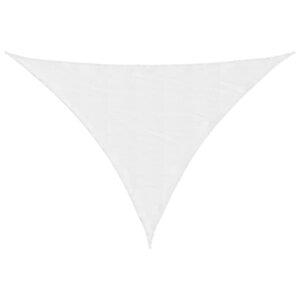 vidaXL Voile de parasol tissu oxford triangulaire 4x4x5 8 m blanc