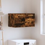 vidaXL Armoire murale Chêne fumé 60x36 5x35 cm Bois d'ingénierie