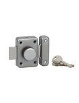 THIRARD - Verrou à bouton Alouette pour porte intérieure  50mm  acier  chromé brillant