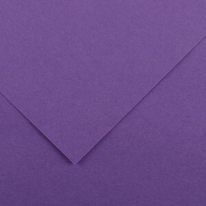 Paquet de 10 feuilles de papier Colorline CANSON 50 x 65 cm 150 g violet