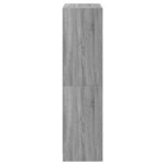 vidaXL Buffet haut avec portes gris sonoma 68x37x142cm bois ingénierie