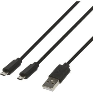 Câble de recharge double 3.5m Konix pour manette PS4