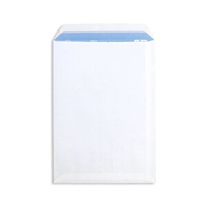 Lot de 250 Enveloppes blanches C4 sans fenêtre gamme Courrier+ C4-SF