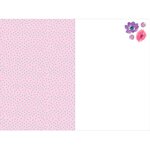 Carte Signature - " Happy Birthday " - Bouquet De Fleurs - Draeger paris