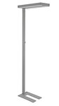 Lampadaire LED MAULjaval, réglable argenté MAUL