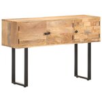 vidaXL Buffet 116x35x75 cm Bois de manguier massif