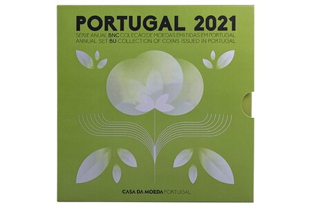 Coffret série euro BU Portugal 2021