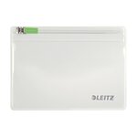Sachet de 2 pochettes enveloppe à zip Traveller PVC 2/10e, format XS Transparent LEITZ