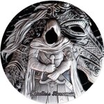 HEADLESS HORSEMEN Chronicles of Enchantment European Legends 2 Once Antique Argent Monnaie 2000 Francs Cameroon 2025