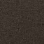 vidaXL Repose-pied Marron foncé 78x56x32 cm Tissu