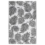 vidaXL Tapis d'extérieur Noir 140x200 cm PP