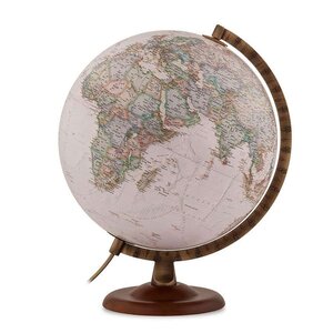 Globe terreste lumineux Gold Executive Ø 30 cm