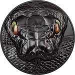 Pièce de monnaie en Argent 20 Dollars g 155.5 (5 oz) Millésime 2022 Hunters by Night PYTHON