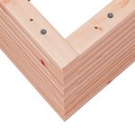 vidaXL Jardinière 60x60x46 cm bois massif de douglas