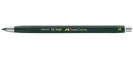 Crayon graphite TK 9400, dureté: 6B, 3,15mm FABER-CASTELL