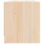 vidaXL Tables de chevet 2 Pièces 40x31x35 5 cm bois de pin massif