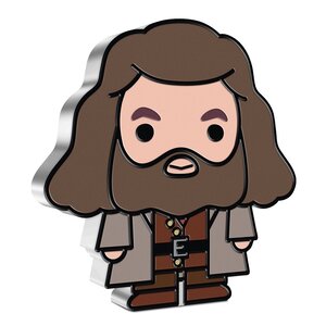 Pièce de monnaie 2 Dollars Niue 2020 1 once argent BE – Chibi Rubeus Hagrid