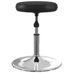 vidaXL Chaises à manger lot de 2 noir similicuir