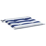 vidaXL Coussins de chaise de jardin lot de 6 50x50x3 cm tissu