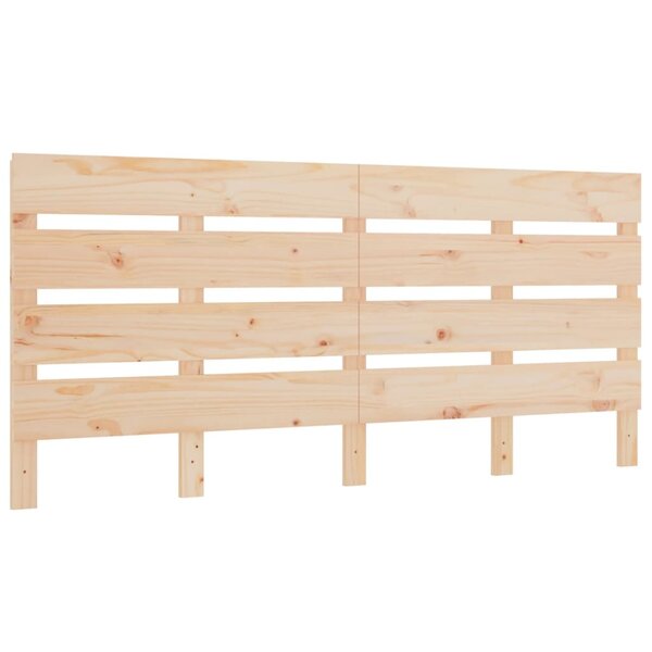 vidaXL Tête de lit 140x3x80 cm Bois massif de pin