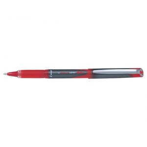 Stylo roller V-BALL GRIP pointe large 1 mm encre liquide rouge x 12 PILOT