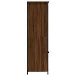 vidaXL Buffet haut chêne marron 62x36x121 5 cm bois d'ingénierie
