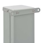 vidaXL Auvent latéral rétractable de patio 100x300 cm Bleu
