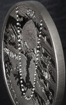 Pièce de monnaie en Argent 5 Dollars g 31.1 (1 oz) Millésime 2018 Bitemarks ALLIGATOR
