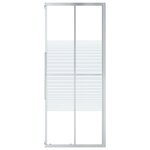 vidaXL Cabine de douche ESG 80x80x180 cm