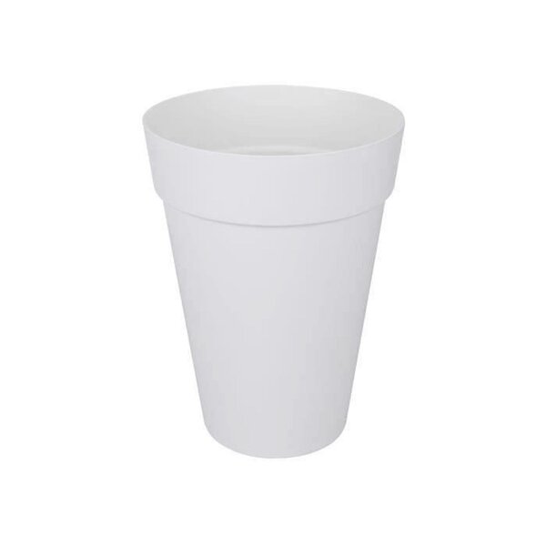Loft Urban Pot de fleurs rond Haut 42 - Blanc Ø 42 x 56 cm