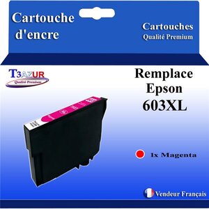 Cartouche Compatible avec Epson 603 603XL pour Epson Expression Home XP-2100 XP-2105 XP-2150 XP-2155 XP-3100 XP-3105 XP-3150 XP-3155 XP-4100 XP-4105 XP-4150 XP-4155 Magenta