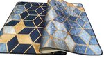 Tapis d'intérieur LUXE 120 x 180 cm - Bleu