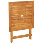 vidaXL Ensemble de bistro 3 Pièces taupe tissu et bois massif