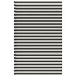 vidaXL Tapis de tente anthracite et blanc 400x500 cm PEHD
