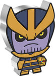 Pièce de monnaie en Argent 5 Dollars g 62.2 (2 oz) Millésime 2023 Chibi THANOS