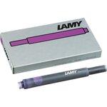 Cartouche d'encre grande capacité T10  blister  violet LAMY