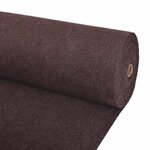 vidaXL Tapis strié pour exposition 1 2x20 m Marron