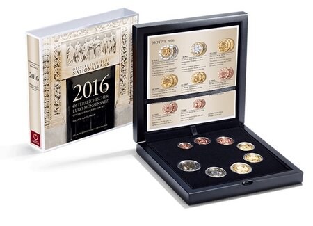 Coffret série euro BE Autriche 2016 (Banque Nationale d’Autriche)