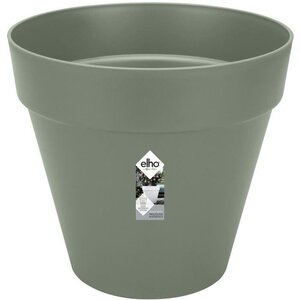 Pot de fleurs Rond LOFT URBAN - Plastique - Percé - Réservoir - Avec roulettes - Ø 40 - Vert