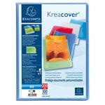 Protège-documents En Polypropylène Semi-rigide Kreacover® Chromaline 200 Vues - A4 - Couleurs Assorties - X 8 - Exacompta