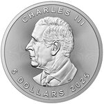 FRIDAY Happy Easter 1 Once Argent Monnaie 5 Dollars Canada 2025