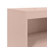 vidaXL Buffet haut jaune moutarde 68 5x38 5x107 cm acier