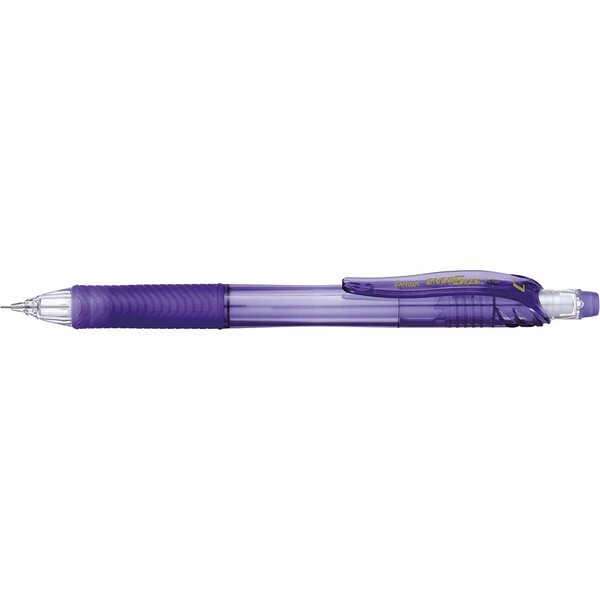 Porte mines energize.x  pointe 0 7 mm  corps violet x 12 pentel